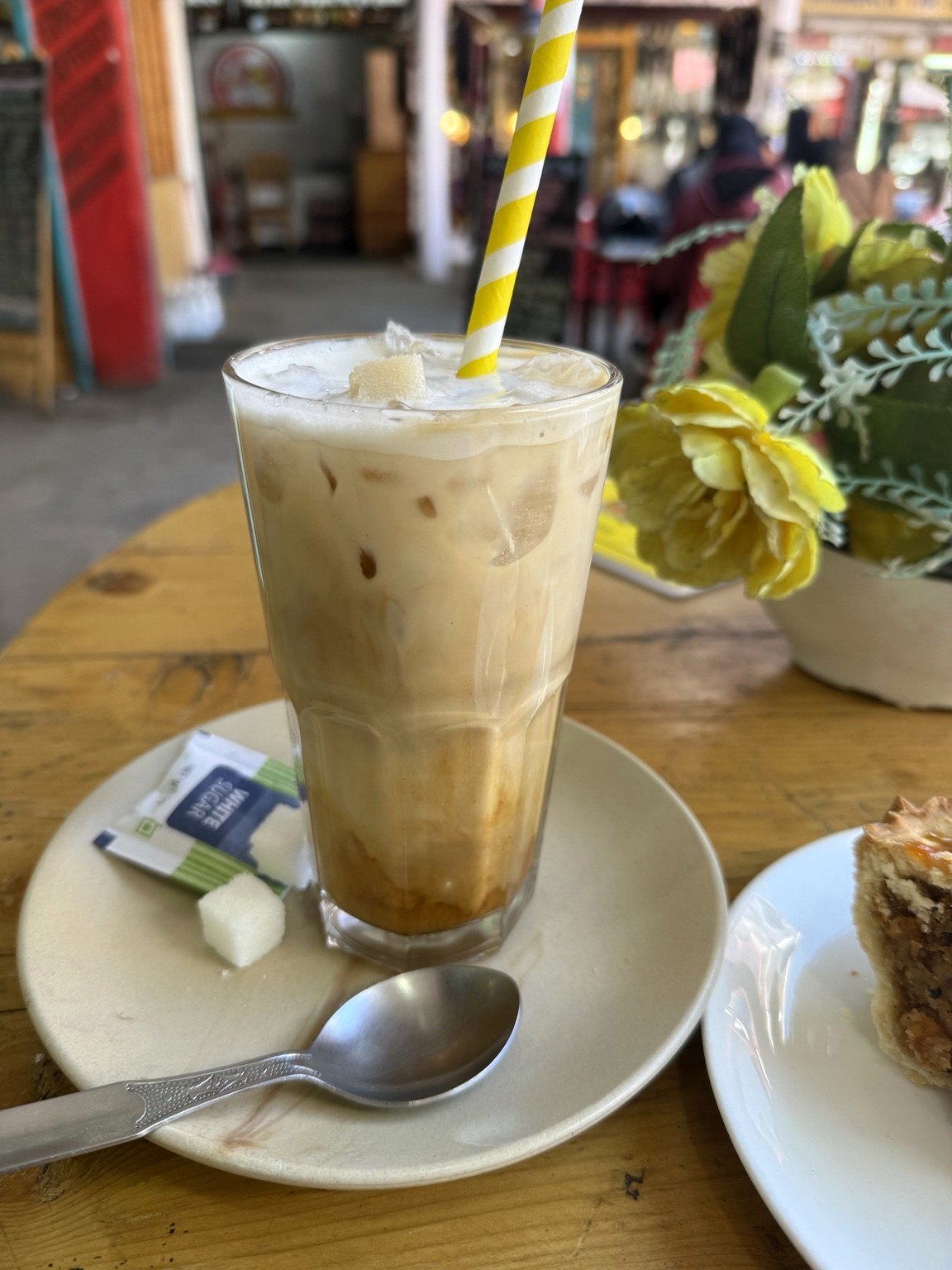 Coffee stop during the Ladakh journey